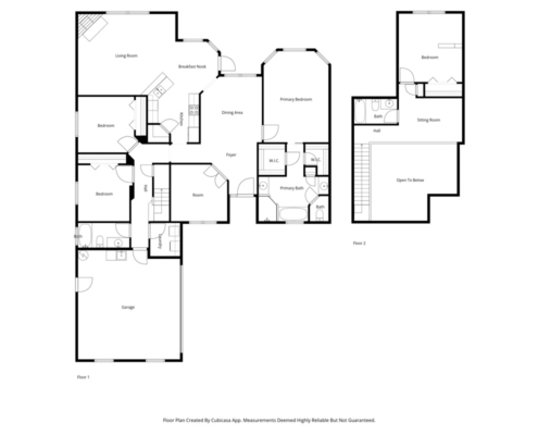 Floor Plan - 276 Crooked Court